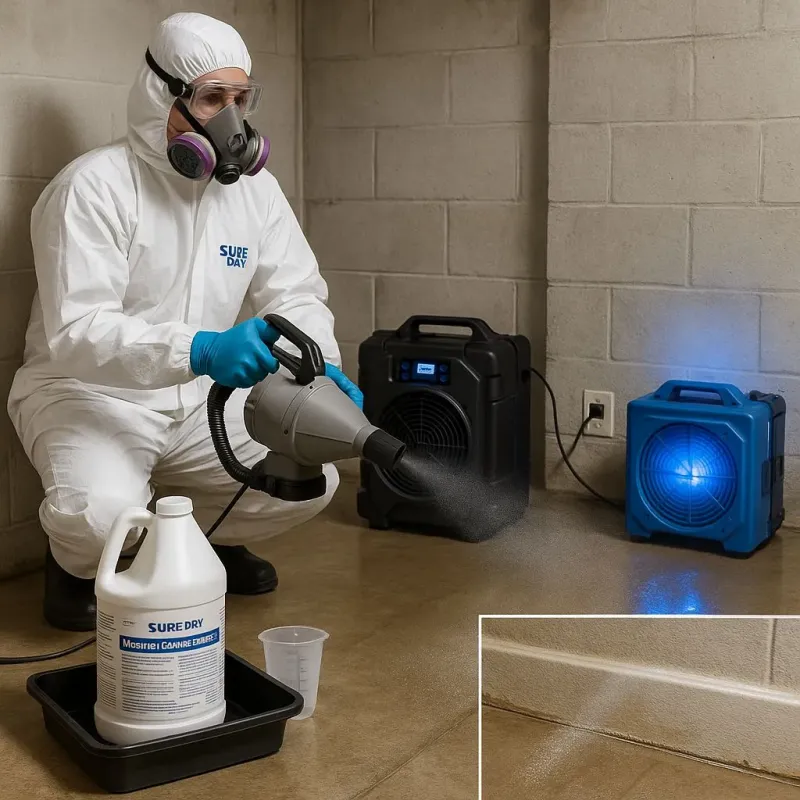 Sanitization and Odor Removal process in Shokan, NY