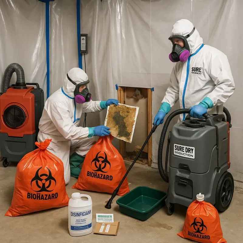 Contaminated Water Handling Protocols process in Shokan, NY