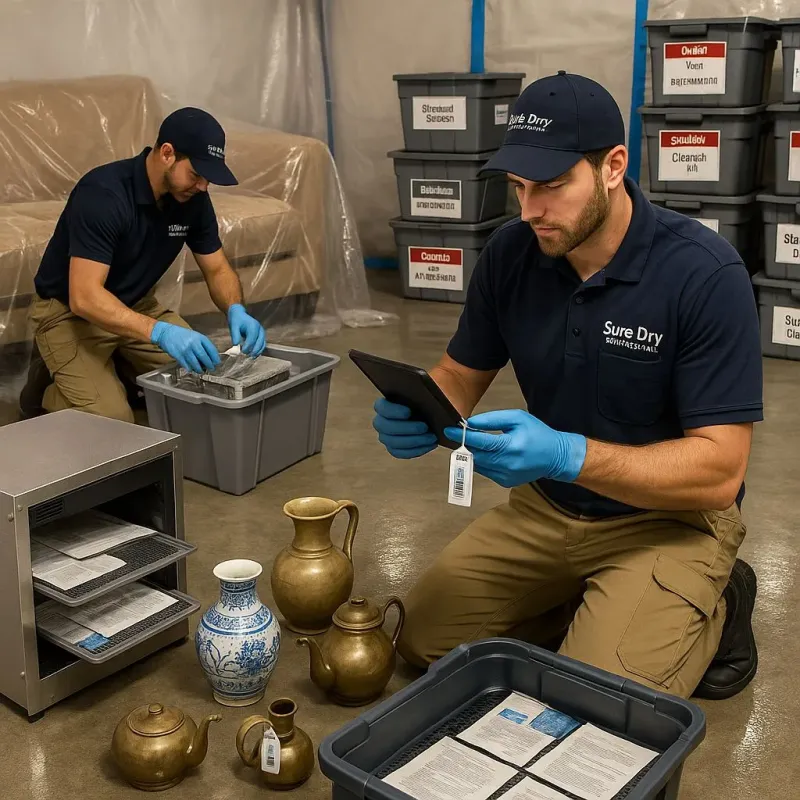Content Protection and Restoration process in Shokan, NY