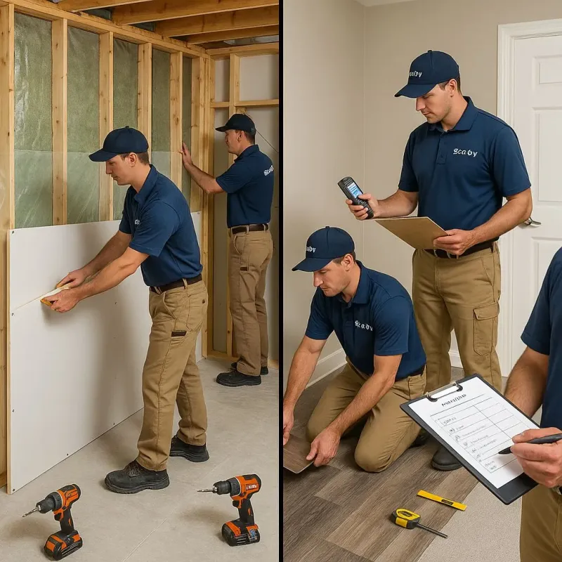 Repairs and Reconstruction process in Shokan, NY